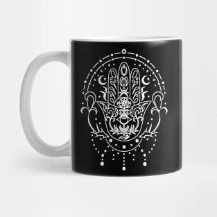 Hand of Fatima - Chamsa - Esoteric Spiritual Yoga Mug